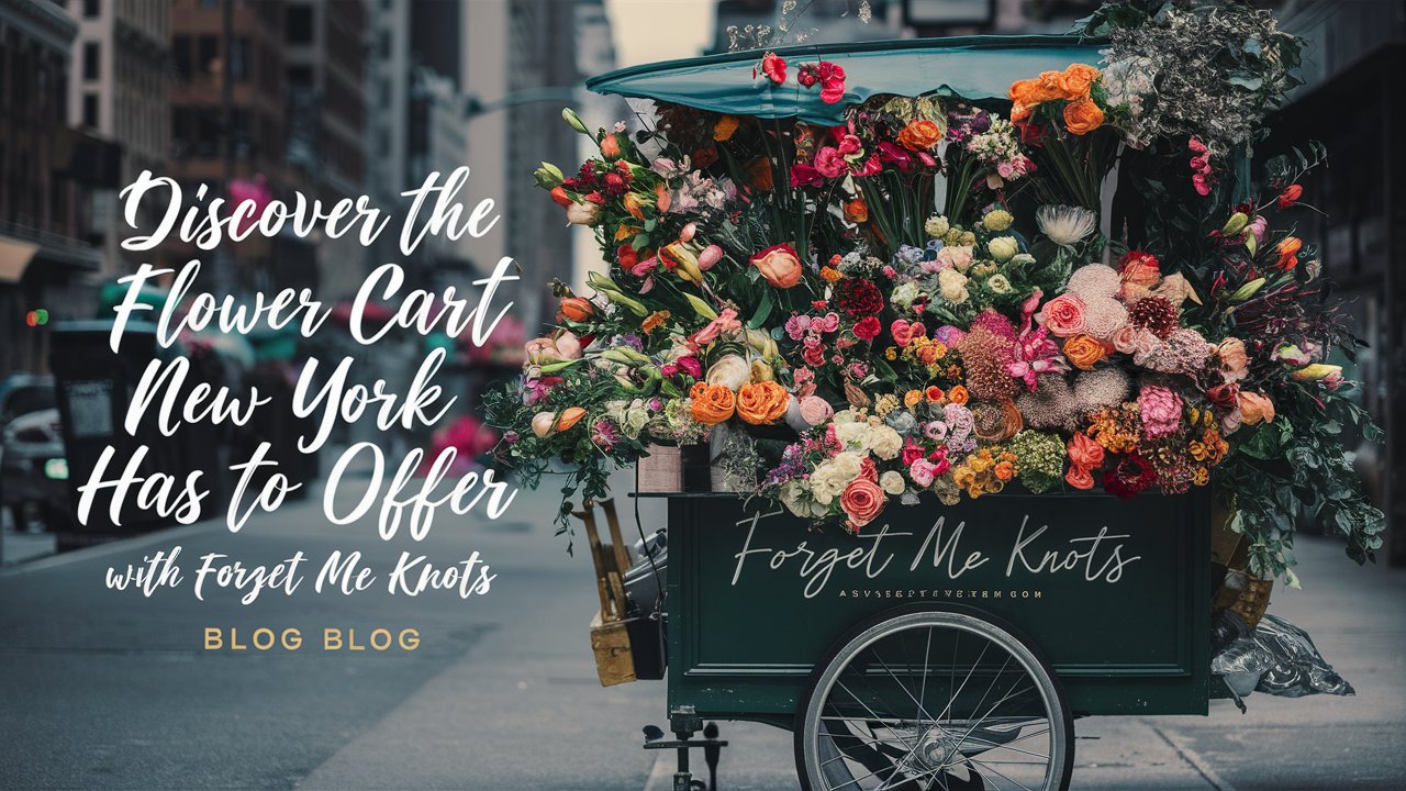 Discover the Best Flower Cart New York Has to Offer with Forget Me Knots