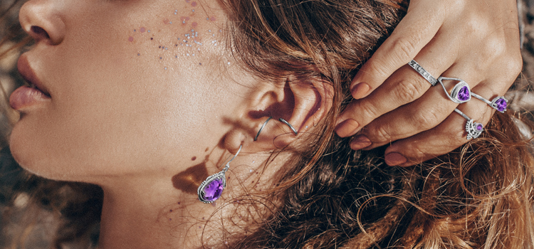 amethyst necklace