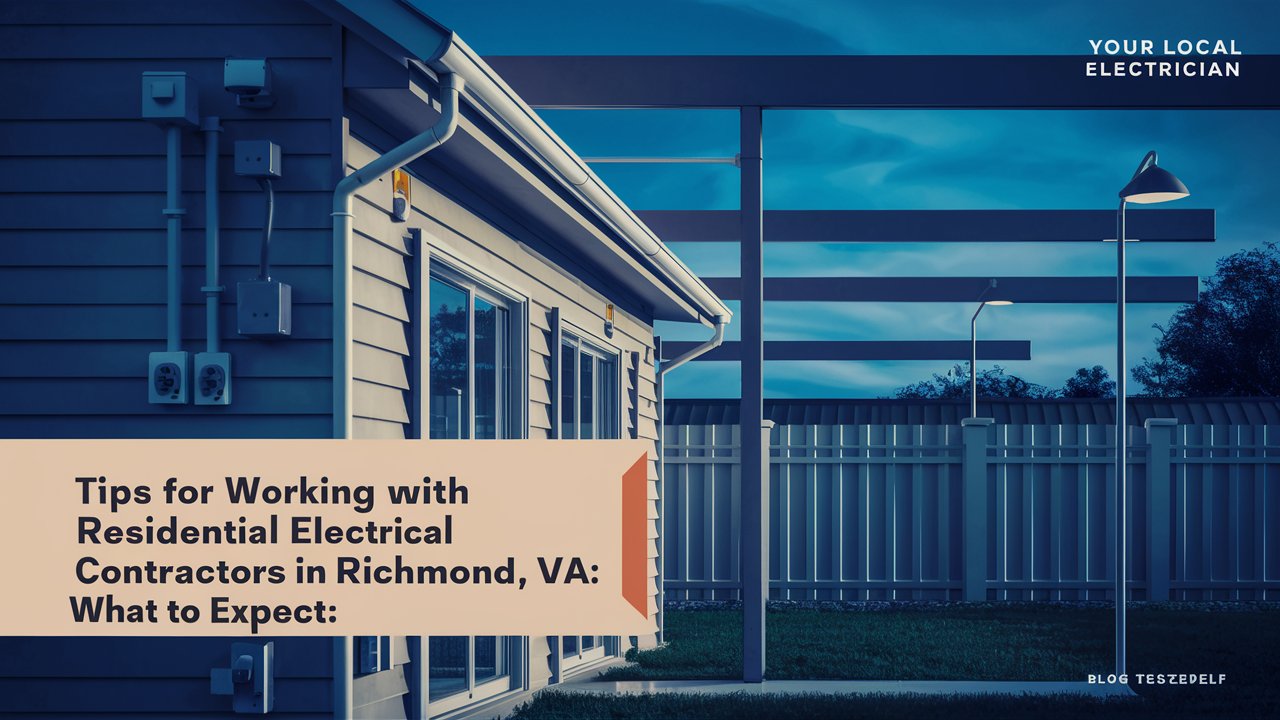 Tips for Working with Residential Electrical Contractors in Richmond, VA: What to Expect