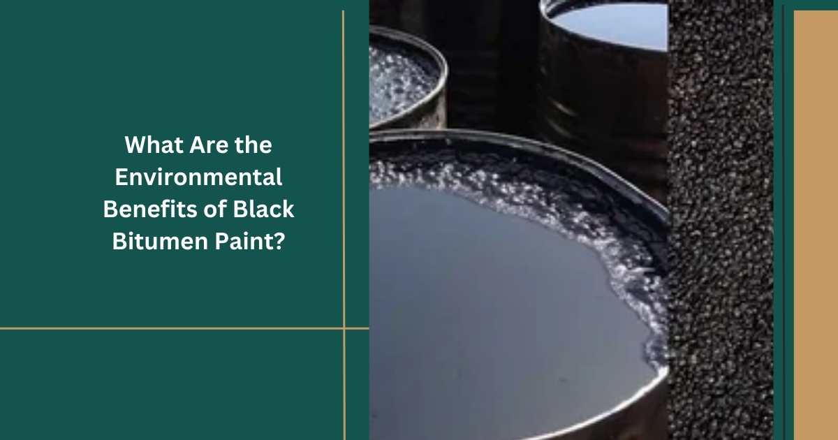 black bitumen paint